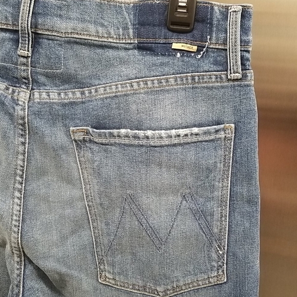 💕MOTHER SUPERIOR💕 Scrapper Ankle Jeans ~ Cowboys Don't Cry High Rise 31 NWT - Picture 14 of 16